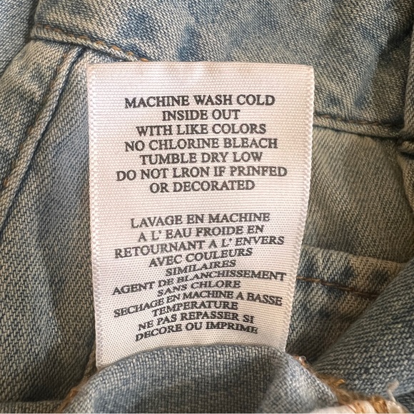 Vintage Joie Denim Button-Up 100% Cotton Dress Size 2, EUC - Picture 10 of 10